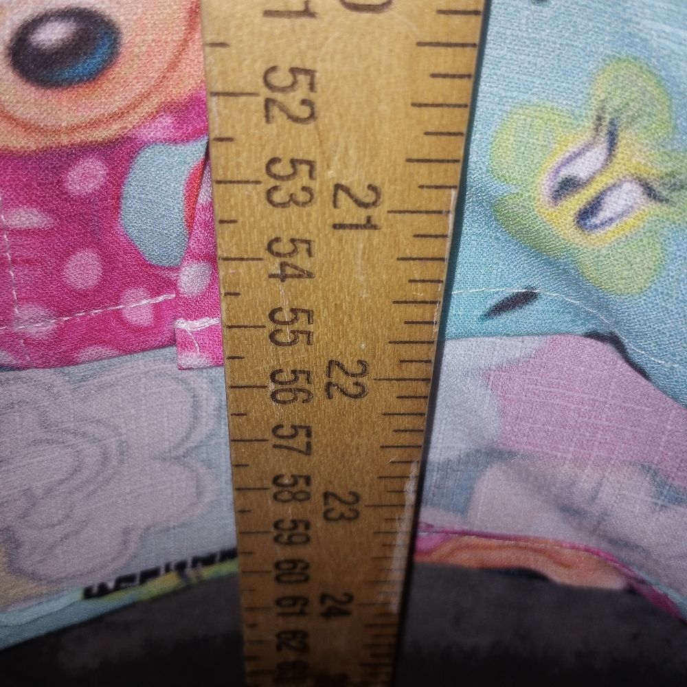 Minnie Mouse Pink Button Down Top Size Small EUC - Picture 8 of 8